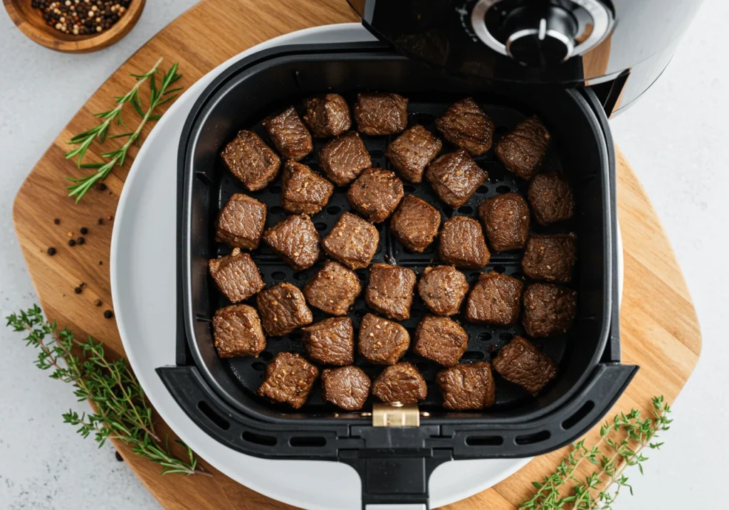 steak bites in air fryer
