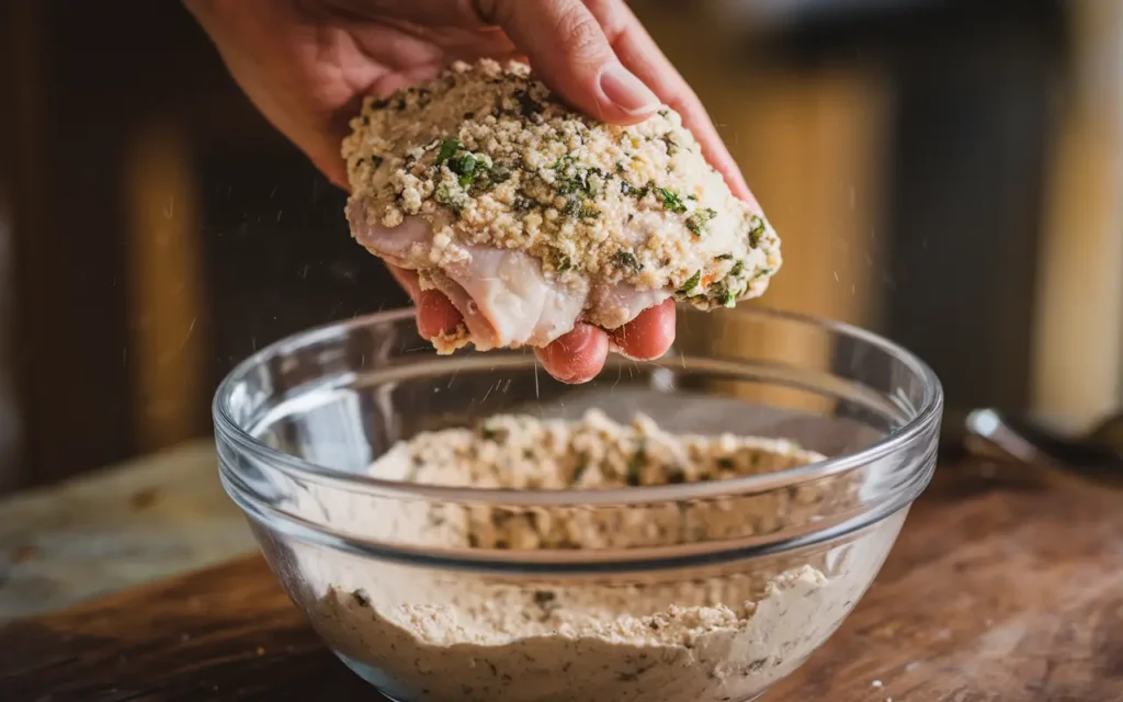 keto fried chicken lupin flour