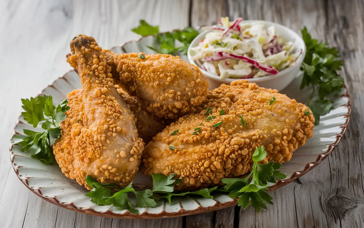 keto fried chicken lupin flour